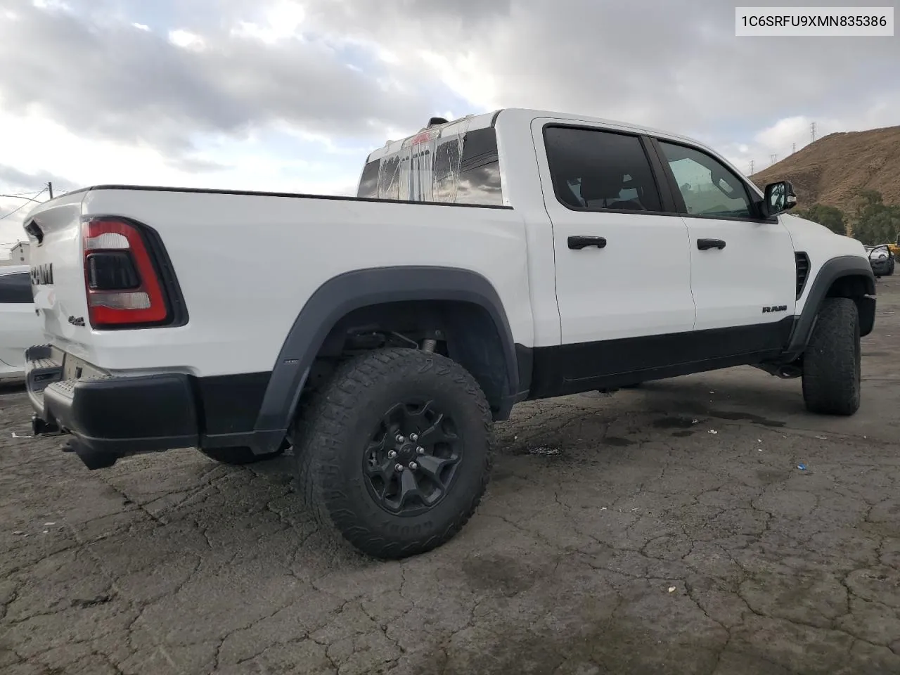 2021 Ram 1500 Trx VIN: 1C6SRFU9XMN835386 Lot: 80688754