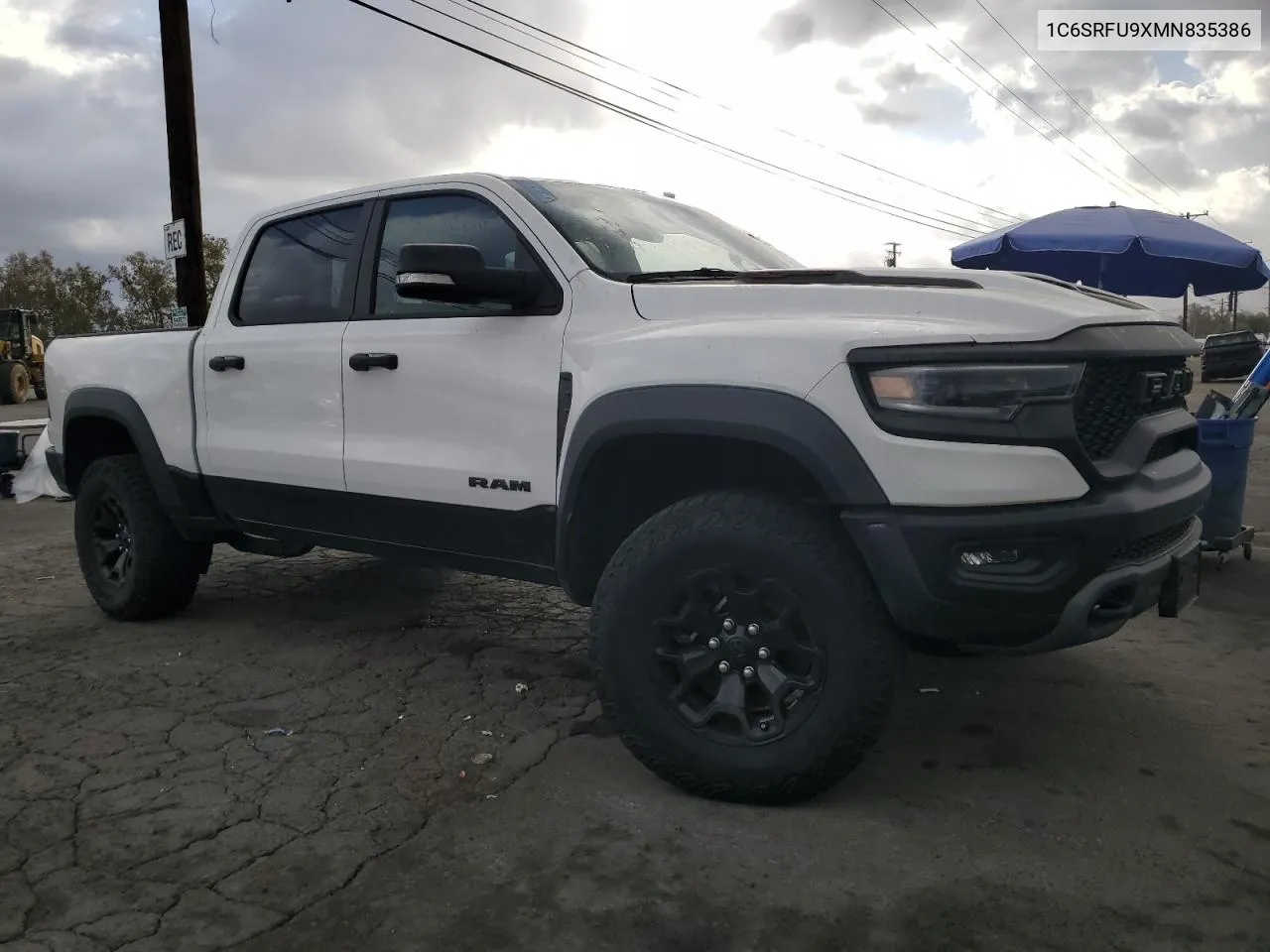 2021 Ram 1500 Trx VIN: 1C6SRFU9XMN835386 Lot: 80688754