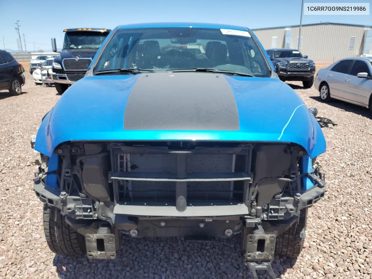 2022 Ram 1500 Classic Slt VIN: 1C6RR7GG9NS219986 Lot: 52833194