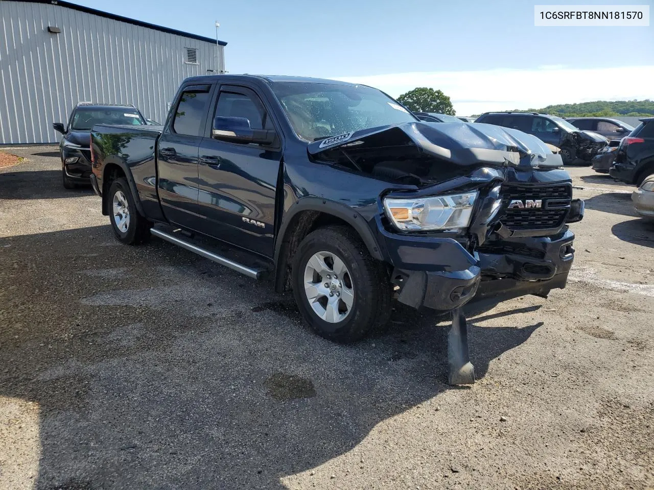 2022 Ram 1500 Big Horn/Lone Star VIN: 1C6SRFBT8NN181570 Lot: 56324484