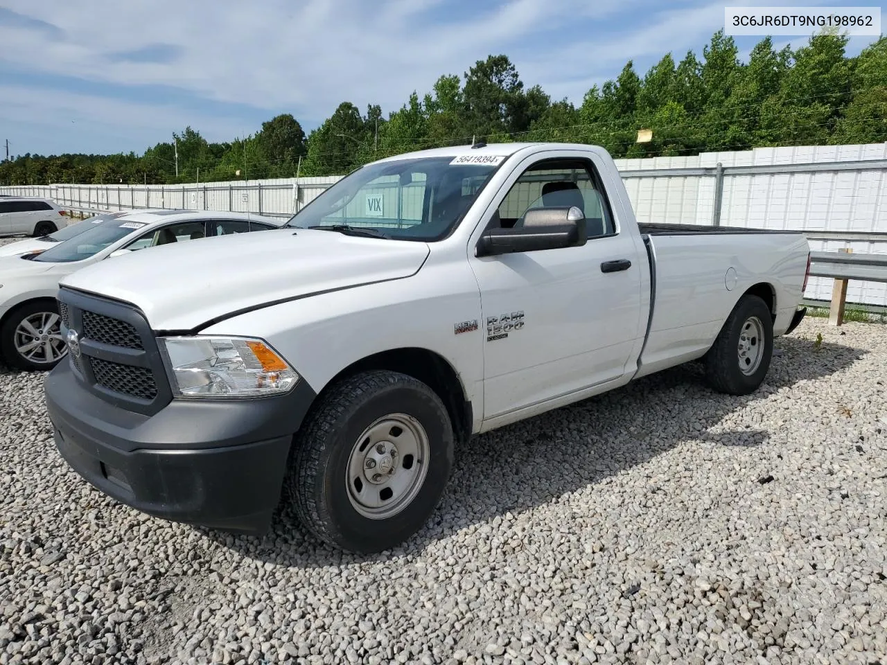 2022 Ram 1500 Classic Tradesman VIN: 3C6JR6DT9NG198962 Lot: 56419394