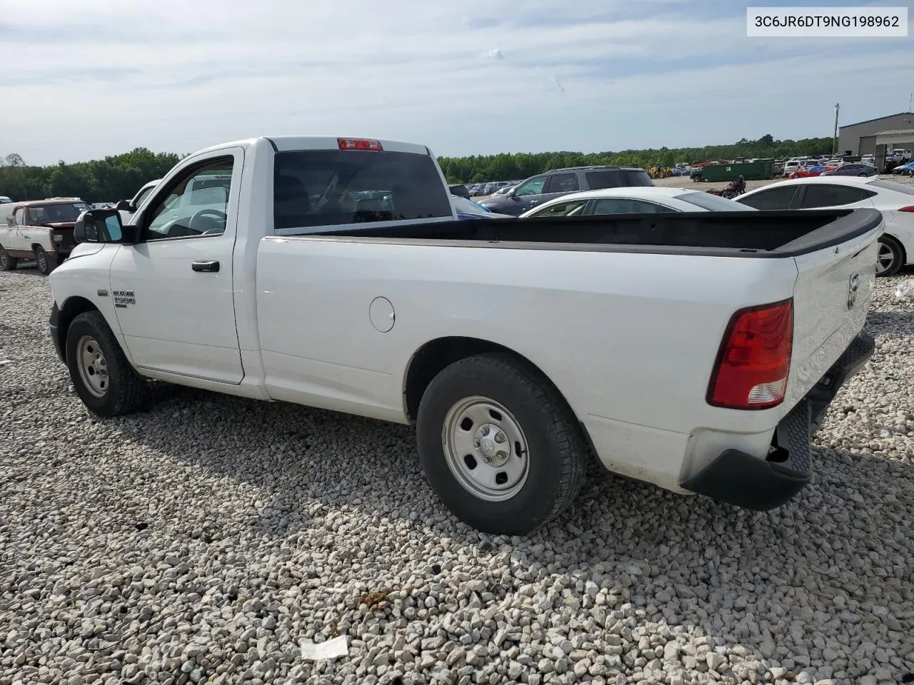 2022 Ram 1500 Classic Tradesman VIN: 3C6JR6DT9NG198962 Lot: 56419394