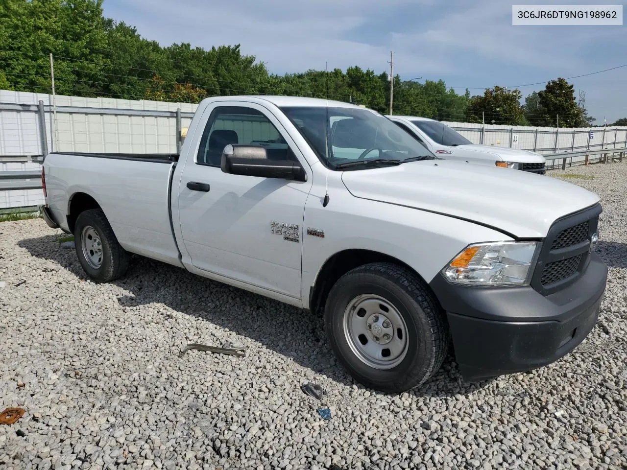 2022 Ram 1500 Classic Tradesman VIN: 3C6JR6DT9NG198962 Lot: 56419394