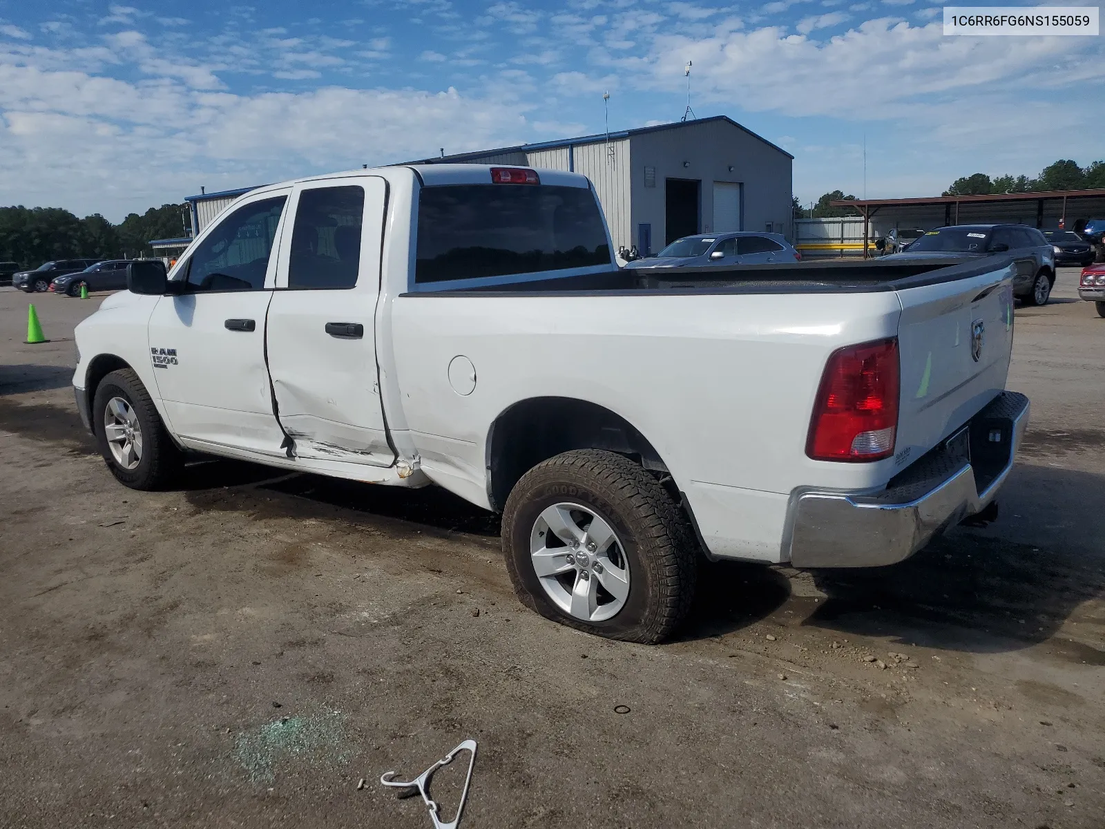 2022 Ram 1500 Classic Tradesman VIN: 1C6RR6FG6NS155059 Lot: 58686254