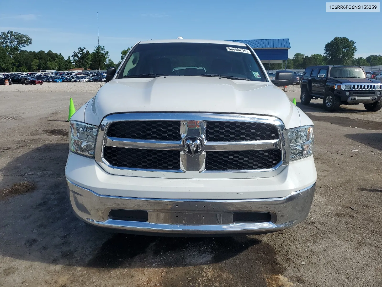 2022 Ram 1500 Classic Tradesman VIN: 1C6RR6FG6NS155059 Lot: 58686254