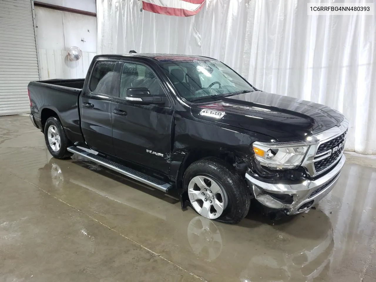 2022 Ram 1500 Big Horn/Lone Star VIN: 1C6RRFBG4NN480393 Lot: 59317894