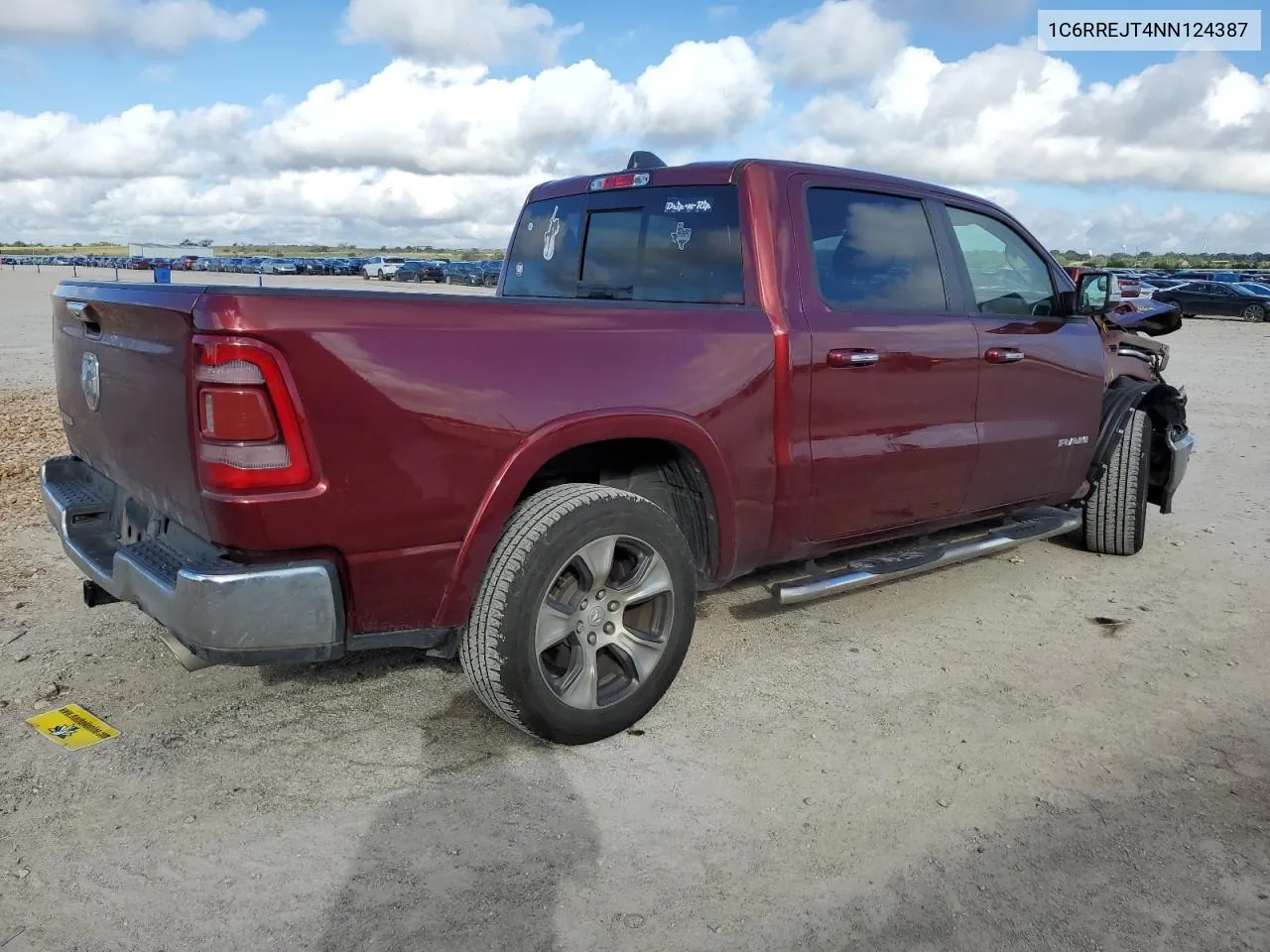 2022 Ram 1500 Laramie VIN: 1C6RREJT4NN124387 Lot: 60071474