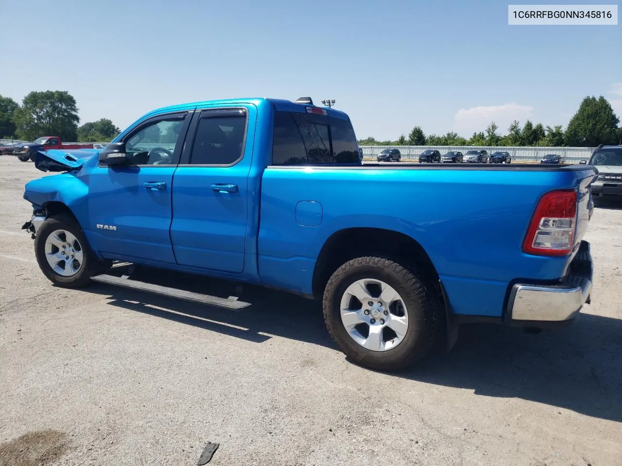 2022 Ram 1500 Big Horn/Lone Star VIN: 1C6RRFBG0NN345816 Lot: 60663764