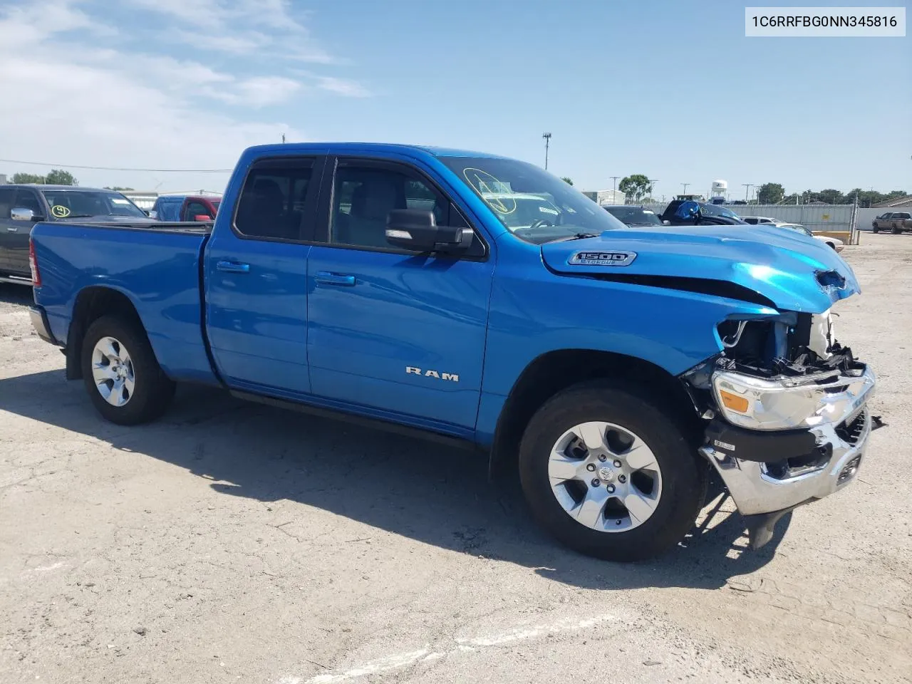 1C6RRFBG0NN345816 2022 Ram 1500 Big Horn/Lone Star