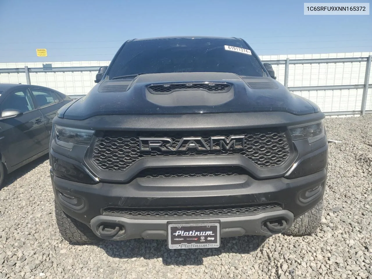 2022 Ram 1500 Trx VIN: 1C6SRFU9XNN165372 Lot: 61911374