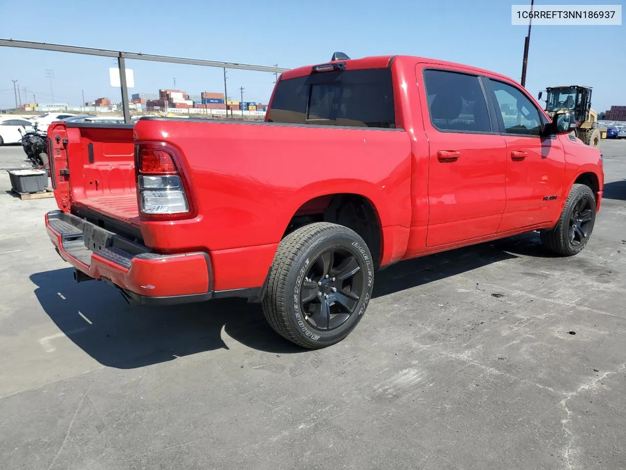 2022 Ram 1500 Big Horn/Lone Star VIN: 1C6RREFT3NN186937 Lot: 62269144