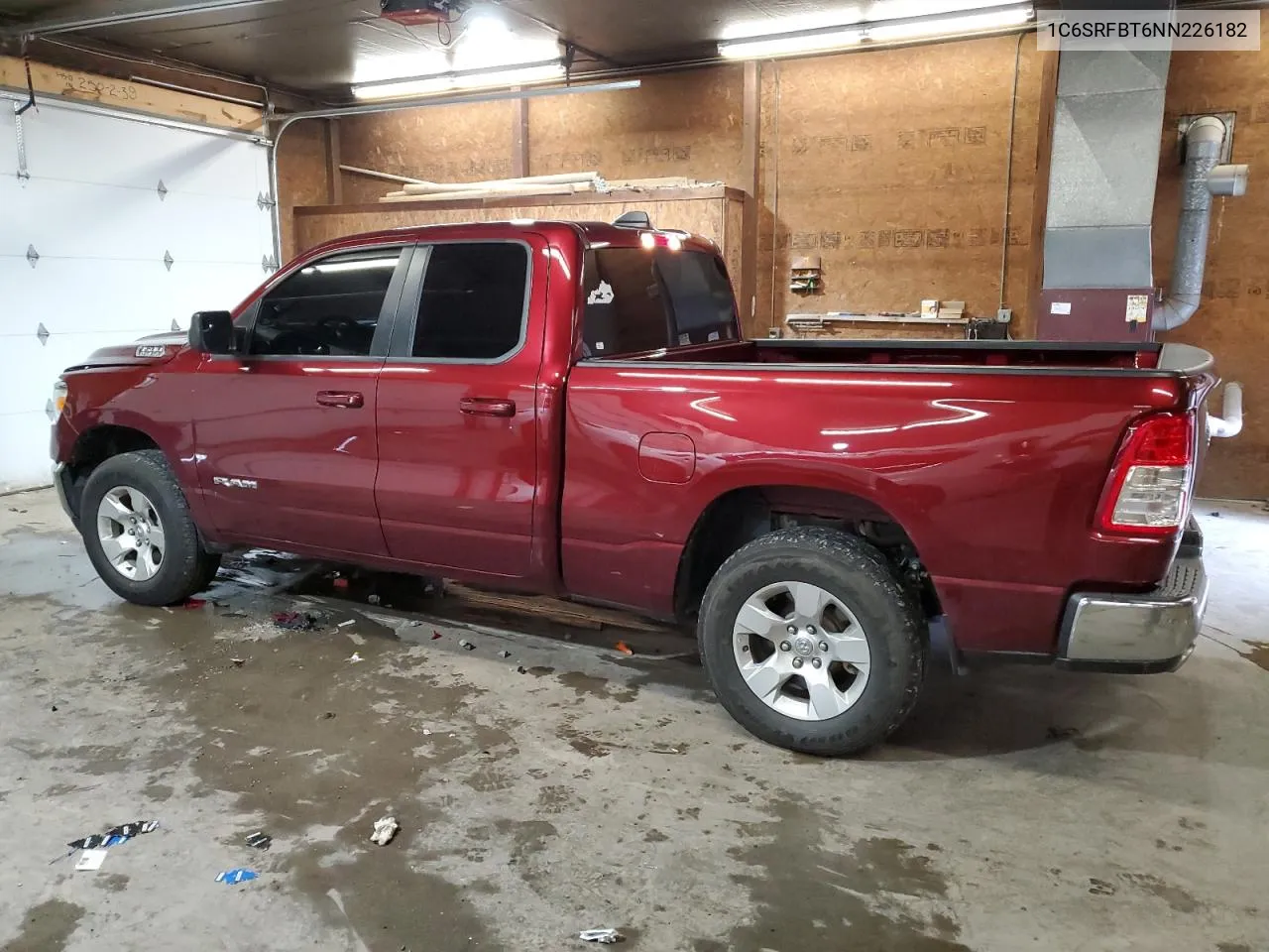 2022 Ram 1500 Big Horn/Lone Star VIN: 1C6SRFBT6NN226182 Lot: 62885624