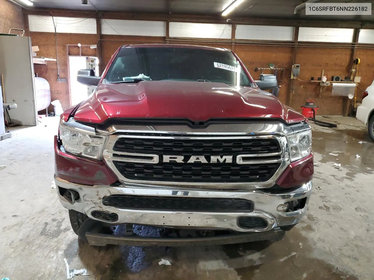 2022 Ram 1500 Big Horn/Lone Star VIN: 1C6SRFBT6NN226182 Lot: 62885624