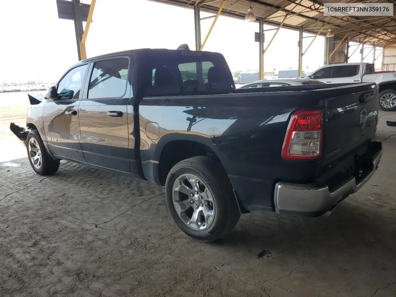 2022 Ram 1500 Big Horn/Lone Star VIN: 1C6RREFT3NN359176 Lot: 62901334