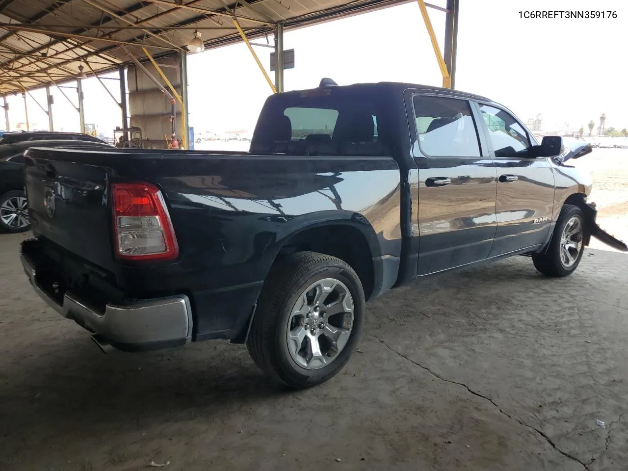 2022 Ram 1500 Big Horn/Lone Star VIN: 1C6RREFT3NN359176 Lot: 62901334