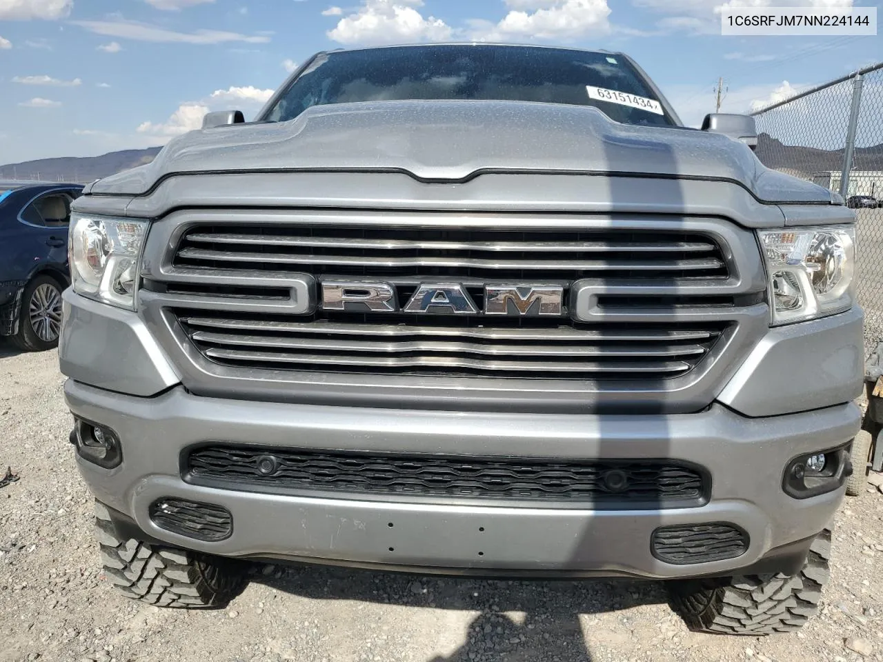 1C6SRFJM7NN224144 2022 Ram 1500 Laramie