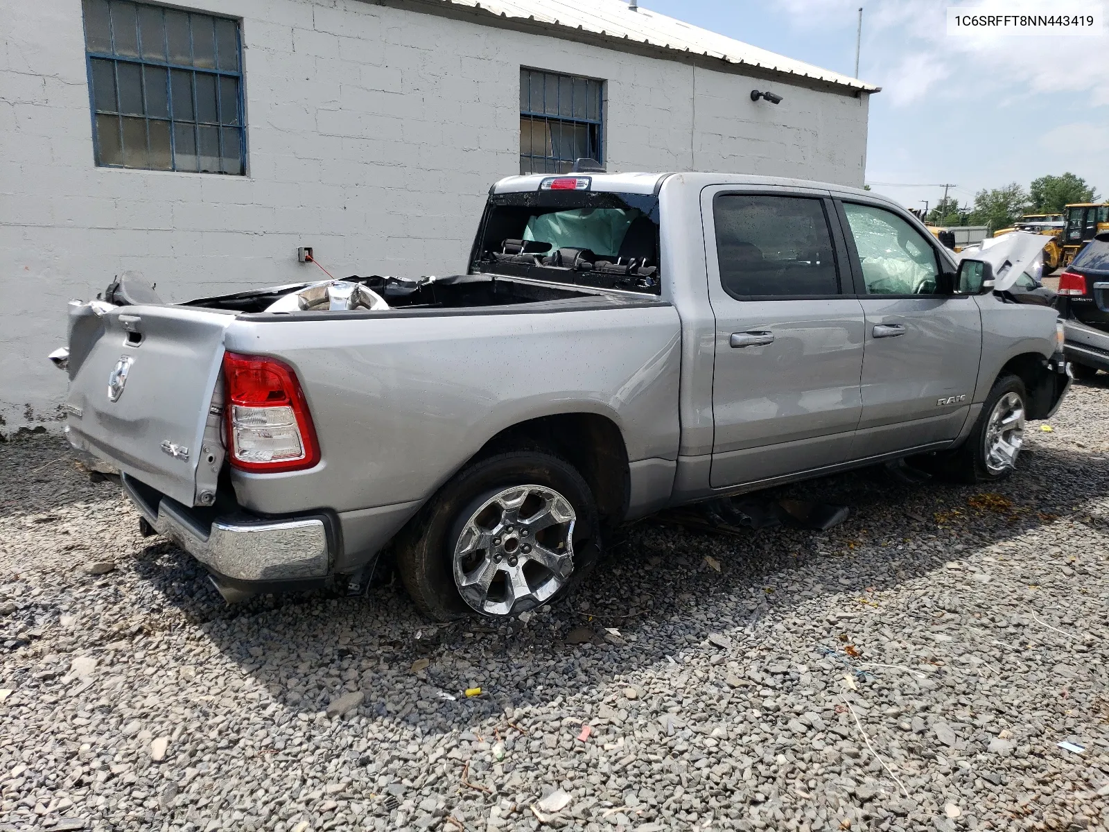 2022 Ram 1500 Big Horn/Lone Star VIN: 1C6SRFFT8NN443419 Lot: 63429244