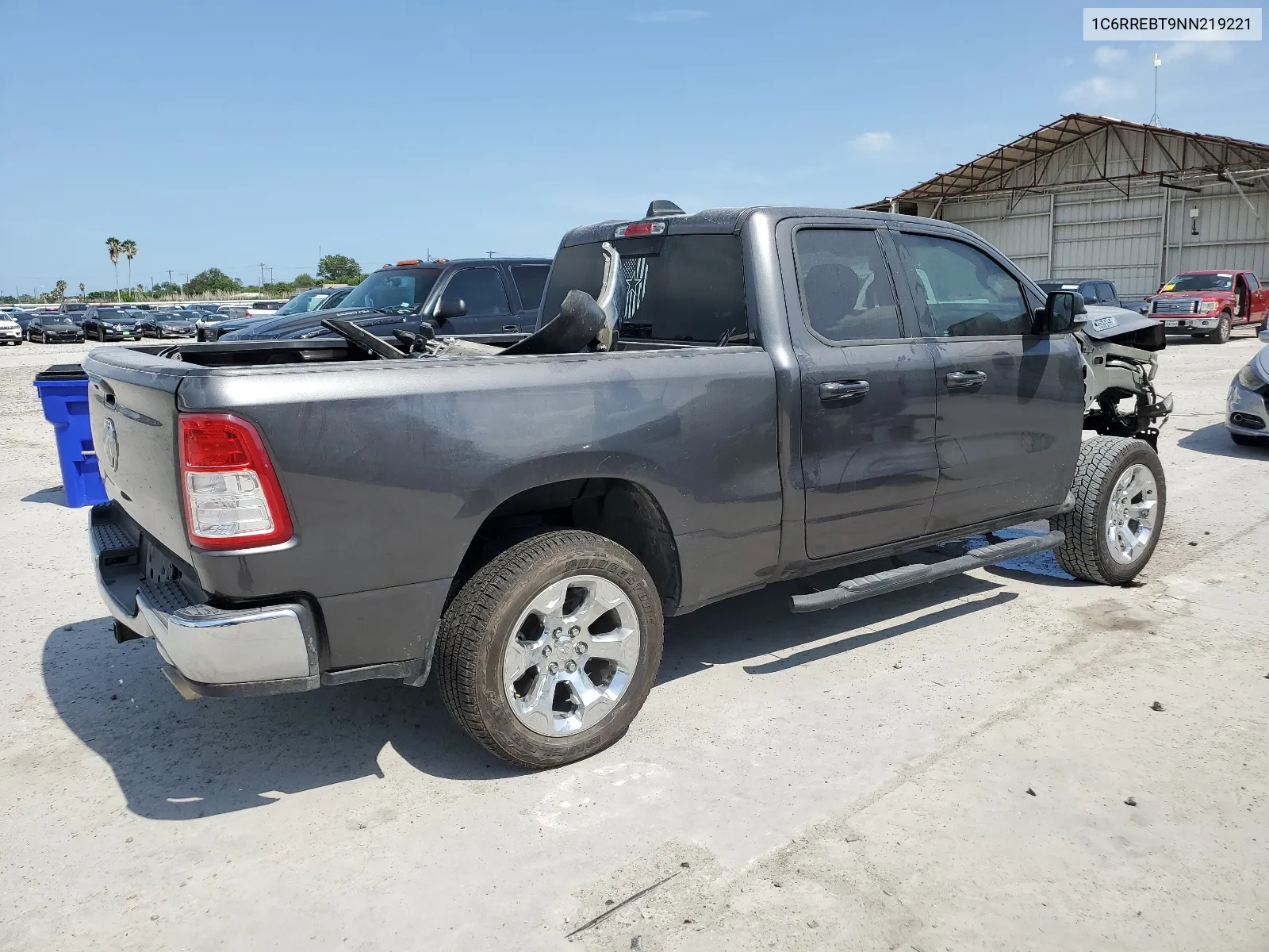 2022 Ram 1500 Big Horn/Lone Star VIN: 1C6RREBT9NN219221 Lot: 63662214