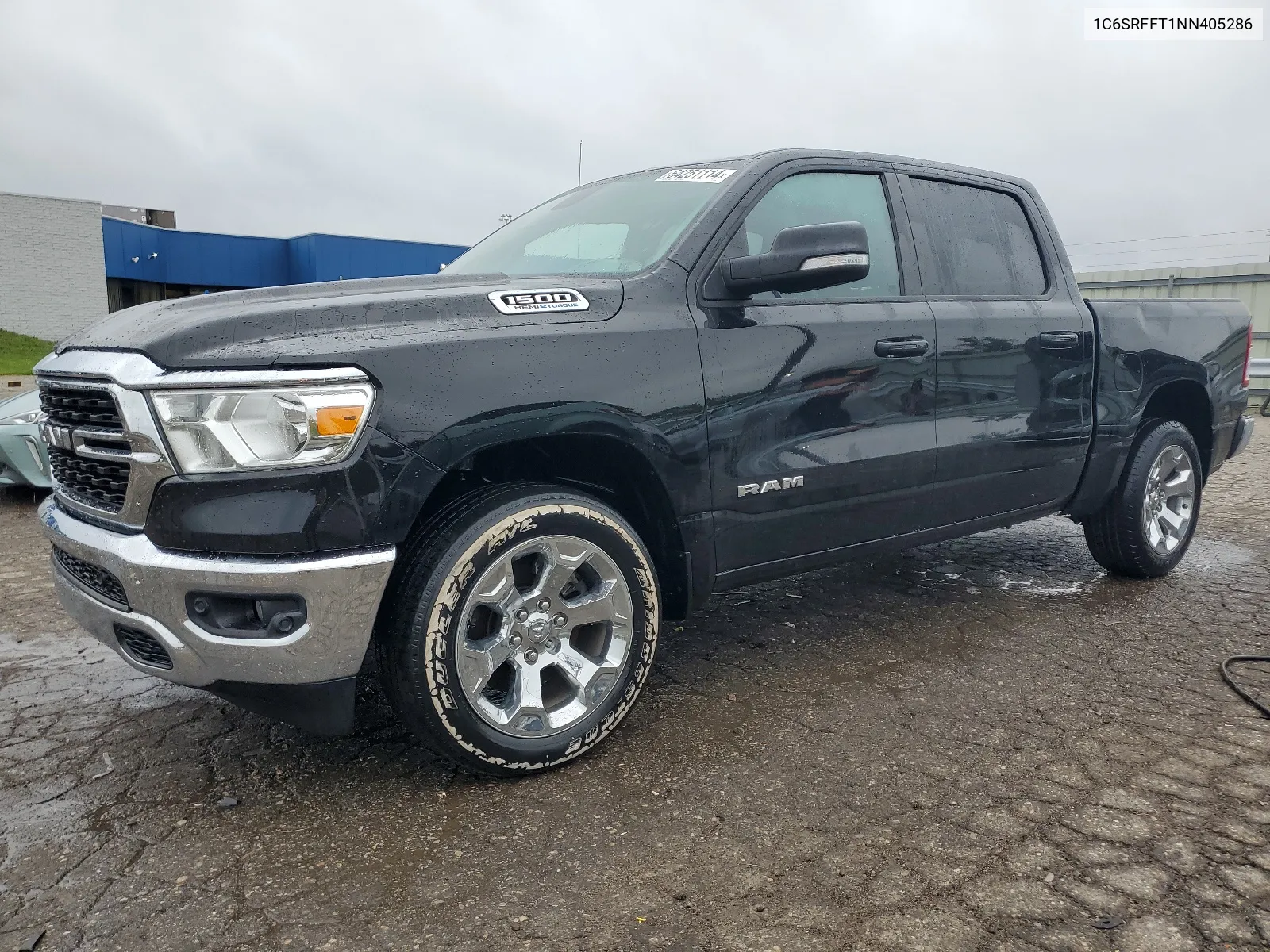 2022 Ram 1500 Big Horn/Lone Star VIN: 1C6SRFFT1NN405286 Lot: 64251114