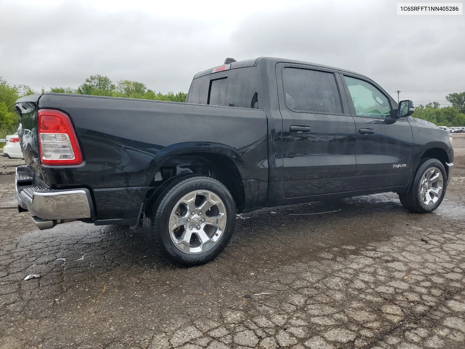 2022 Ram 1500 Big Horn/Lone Star VIN: 1C6SRFFT1NN405286 Lot: 64251114