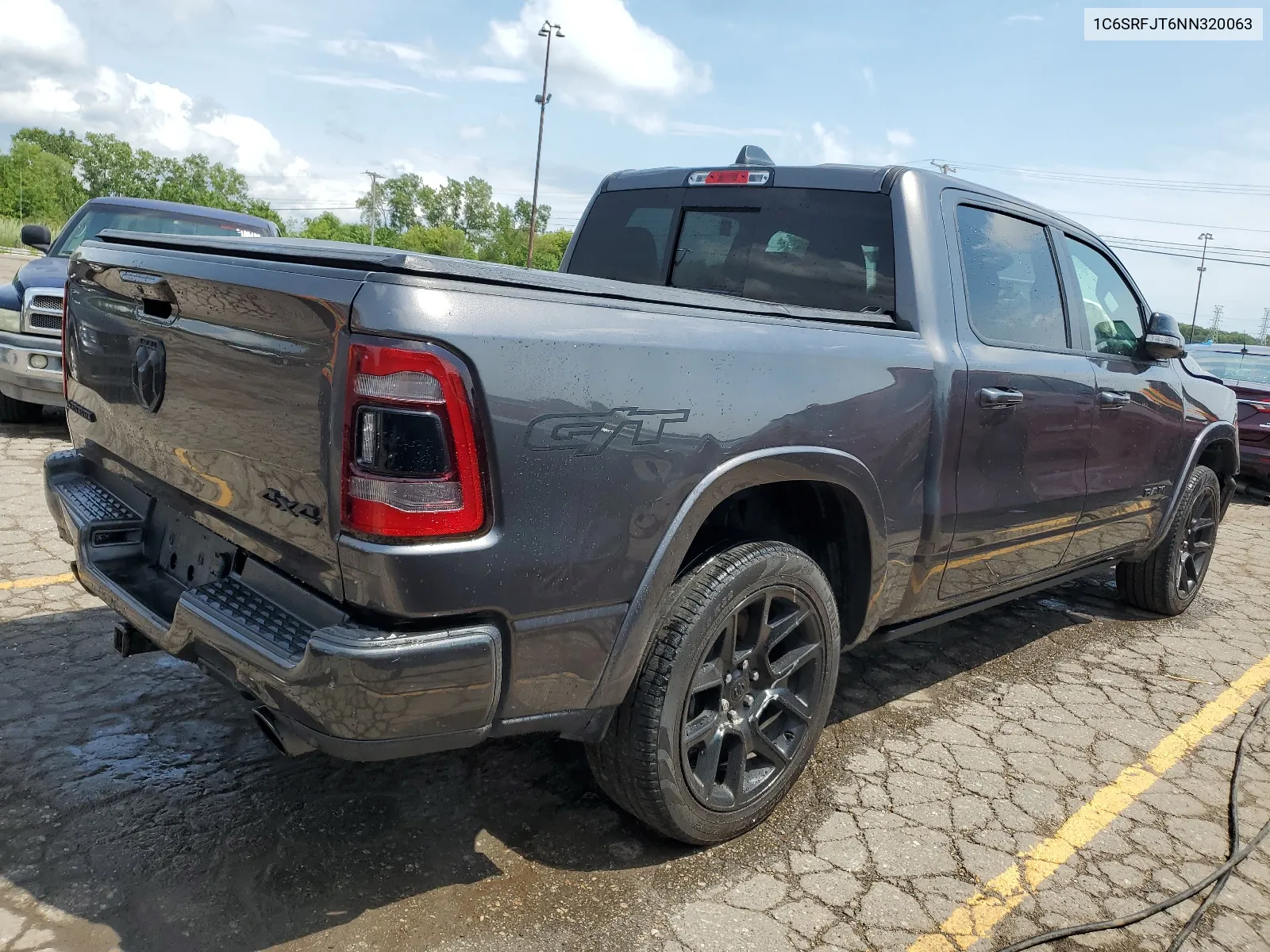 2022 Ram 1500 Laramie VIN: 1C6SRFJT6NN320063 Lot: 65480644