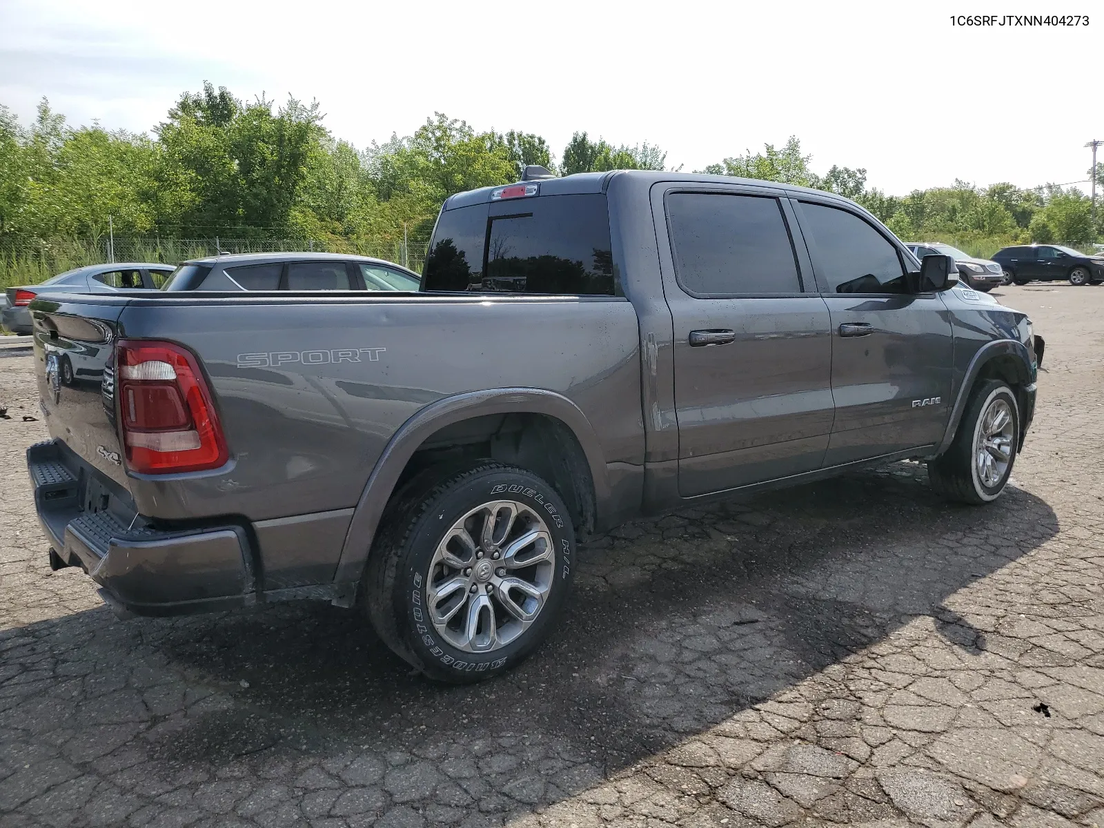 2022 Ram 1500 Laramie VIN: 1C6SRFJTXNN404273 Lot: 65639154