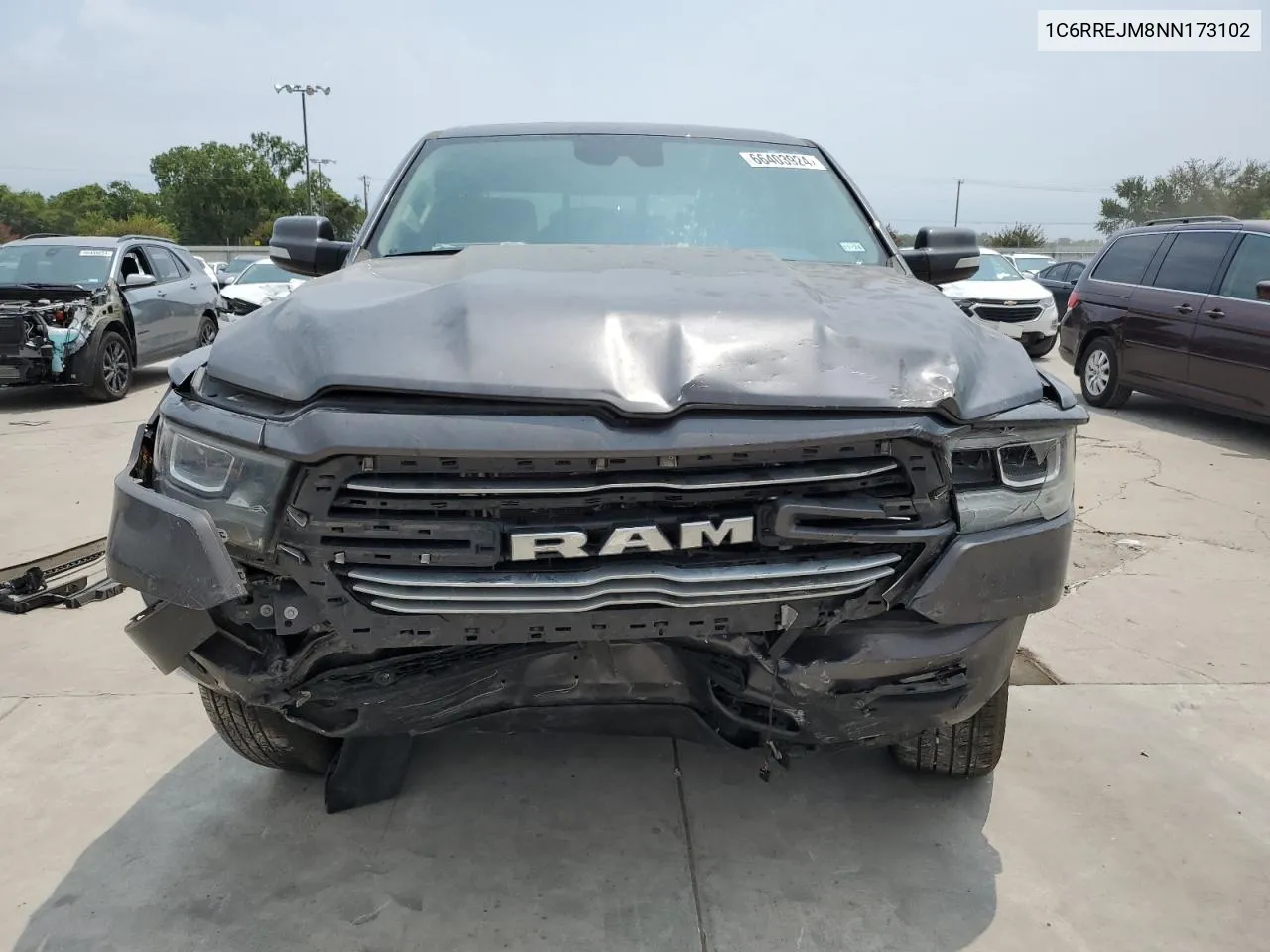 1C6RREJM8NN173102 2022 Ram 1500 Laramie