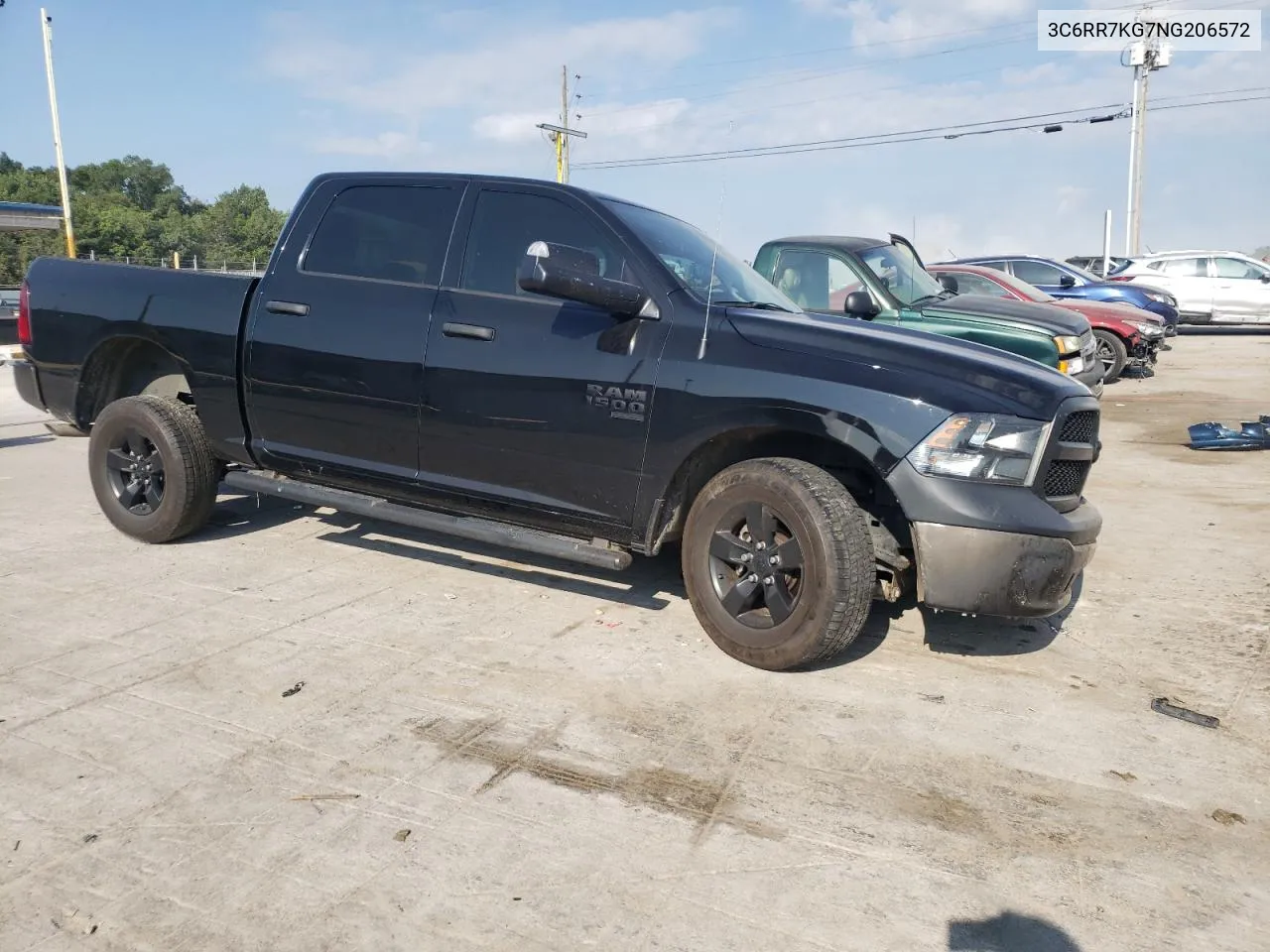 2022 Ram 1500 Classic Tradesman VIN: 3C6RR7KG7NG206572 Lot: 66493184