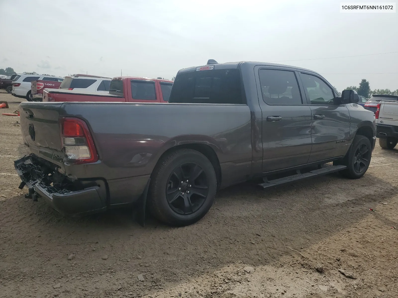 2022 Ram 1500 Big Horn/Lone Star VIN: 1C6SRFMT6NN161072 Lot: 66572794