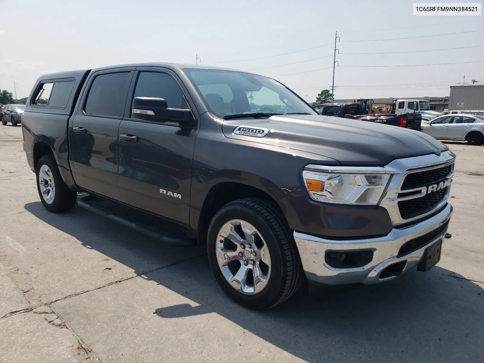 2022 Ram 1500 Big Horn/Lone Star VIN: 1C6SRFFM9NN384521 Lot: 66844934