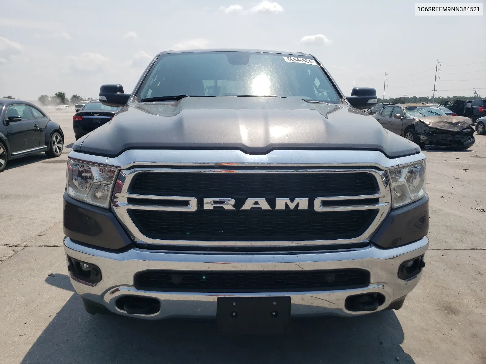 2022 Ram 1500 Big Horn/Lone Star VIN: 1C6SRFFM9NN384521 Lot: 66844934