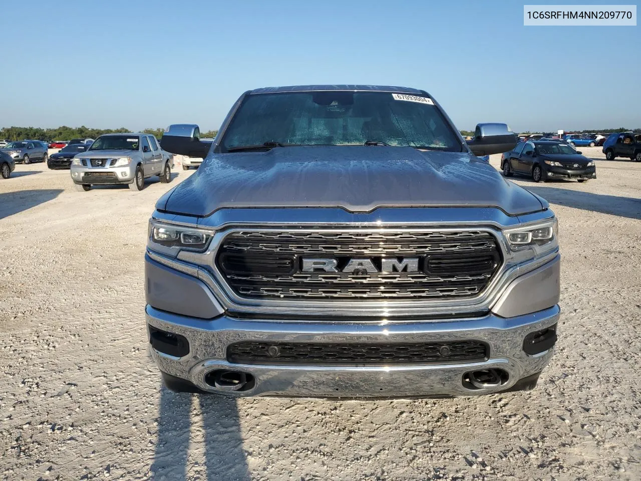 2022 Ram 1500 Limited VIN: 1C6SRFHM4NN209770 Lot: 67093004