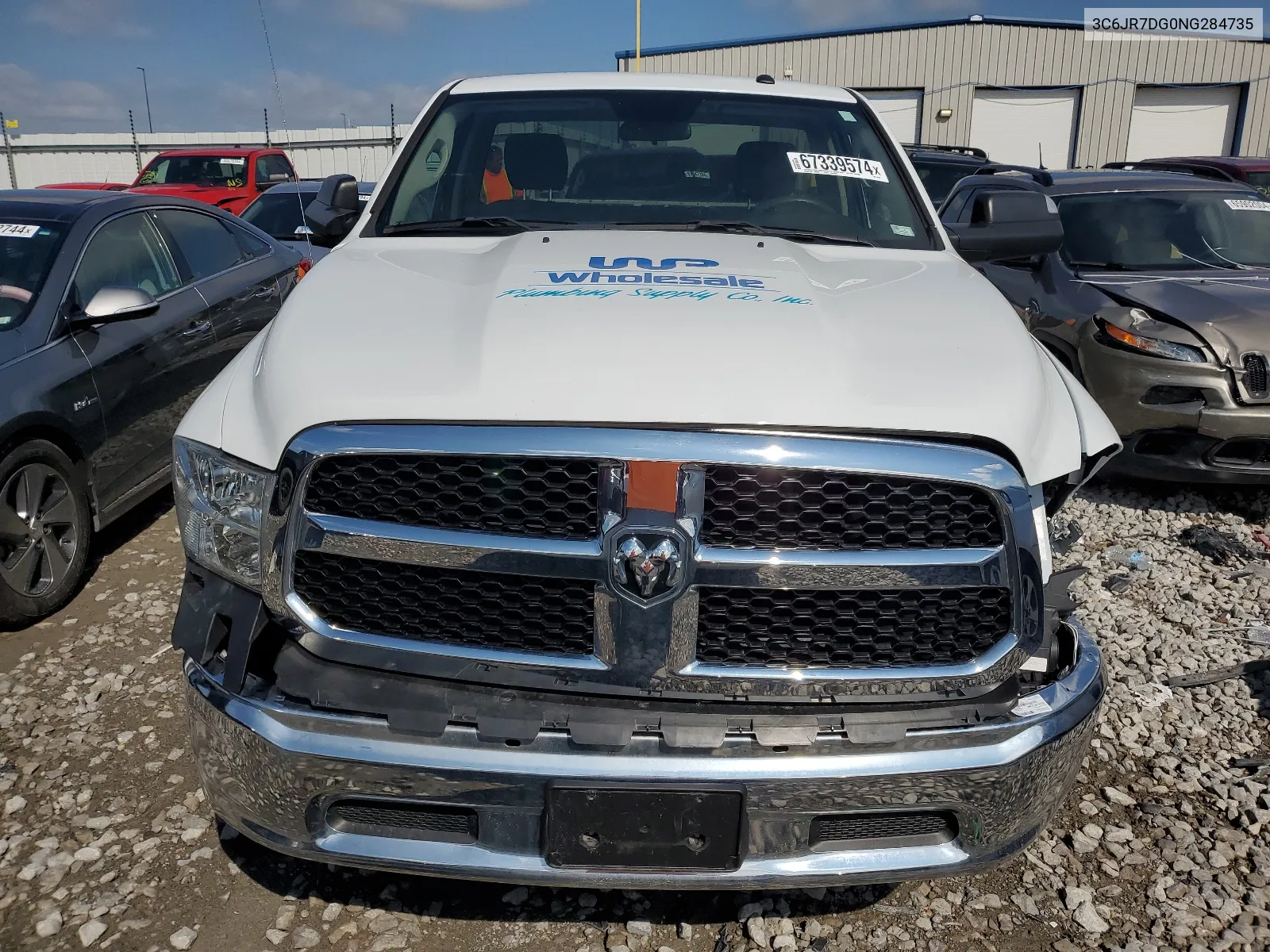 2022 Ram 1500 Classic Tradesman VIN: 3C6JR7DG0NG284735 Lot: 67339574