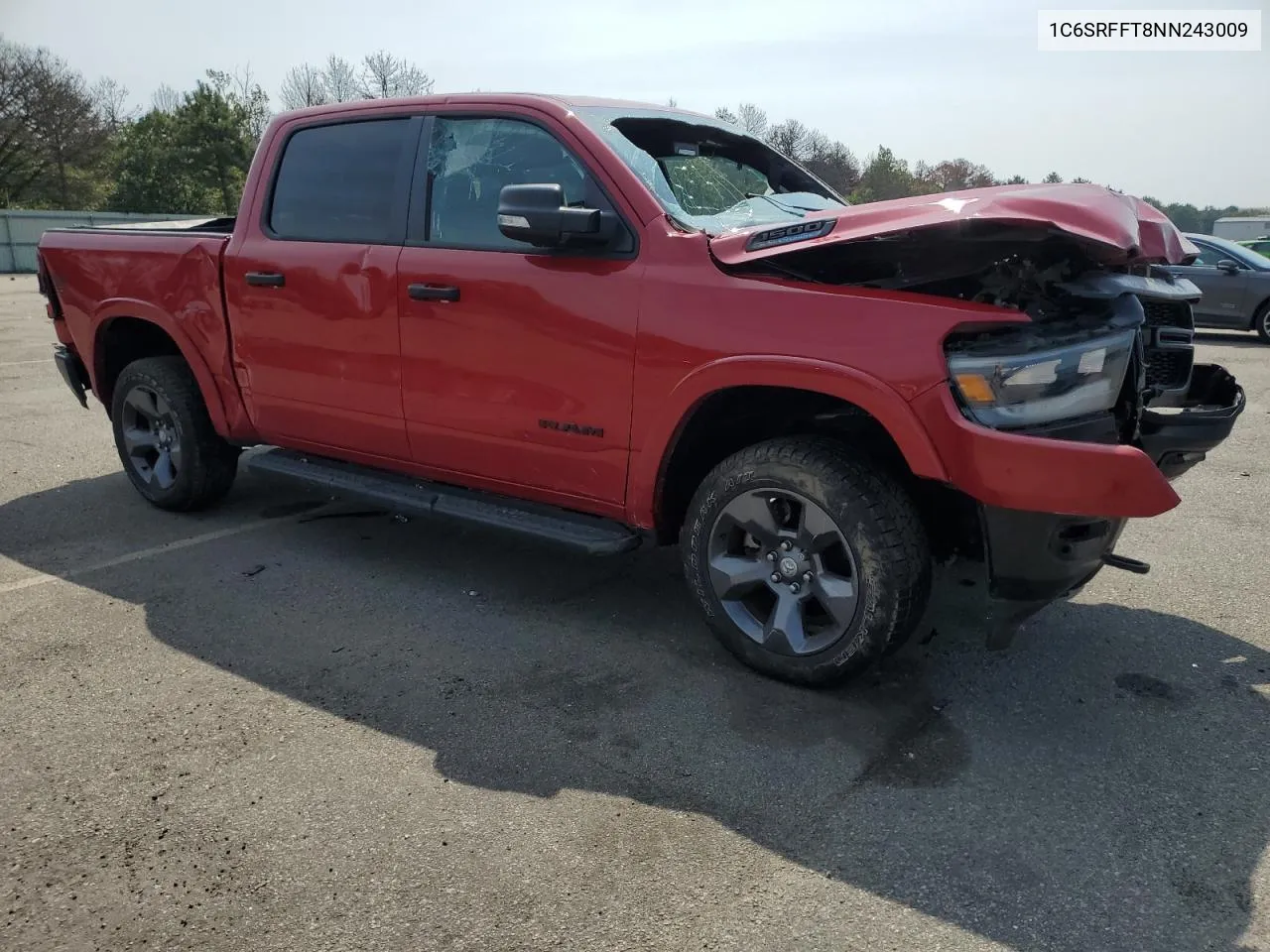 2022 Ram 1500 Big Horn/Lone Star VIN: 1C6SRFFT8NN243009 Lot: 67522404