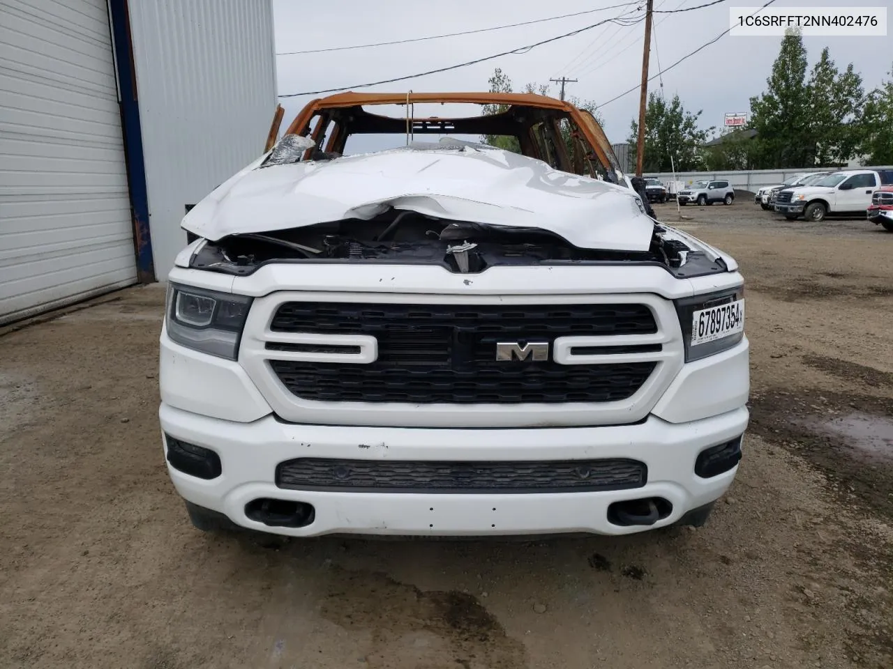 2022 Ram 1500 Big Horn/Lone Star VIN: 1C6SRFFT2NN402476 Lot: 67897354