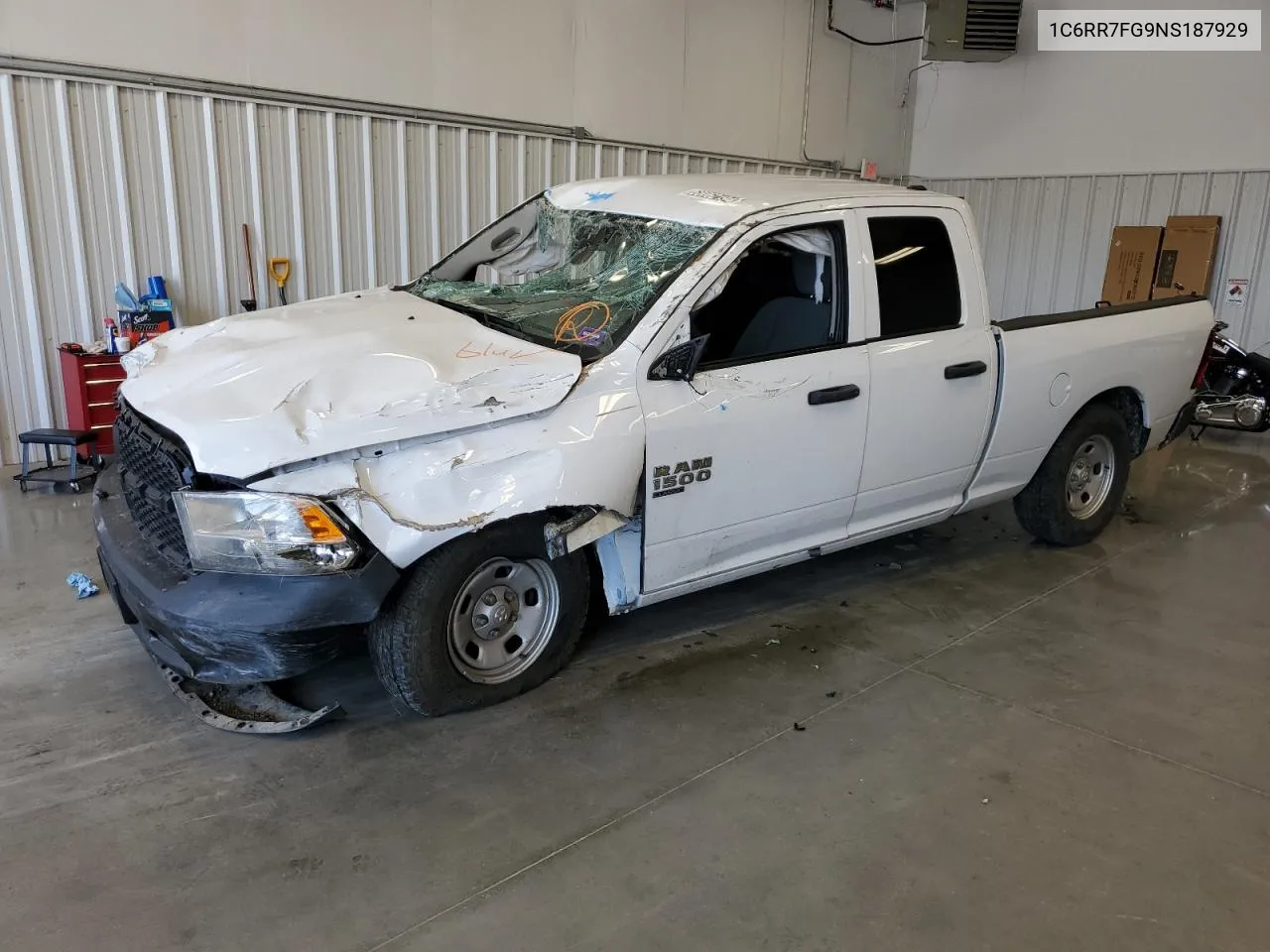 2022 Ram 1500 Classic Tradesman VIN: 1C6RR7FG9NS187929 Lot: 68062194