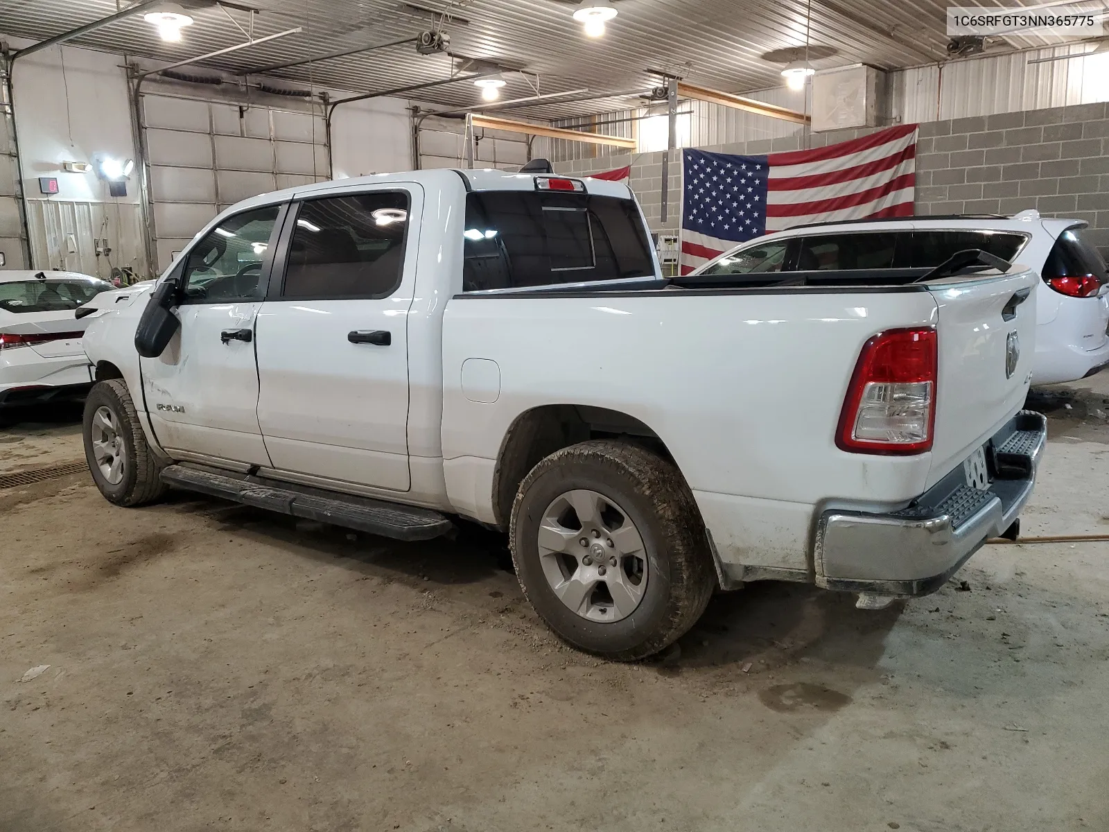 2022 Ram 1500 Tradesman VIN: 1C6SRFGT3NN365775 Lot: 68346614