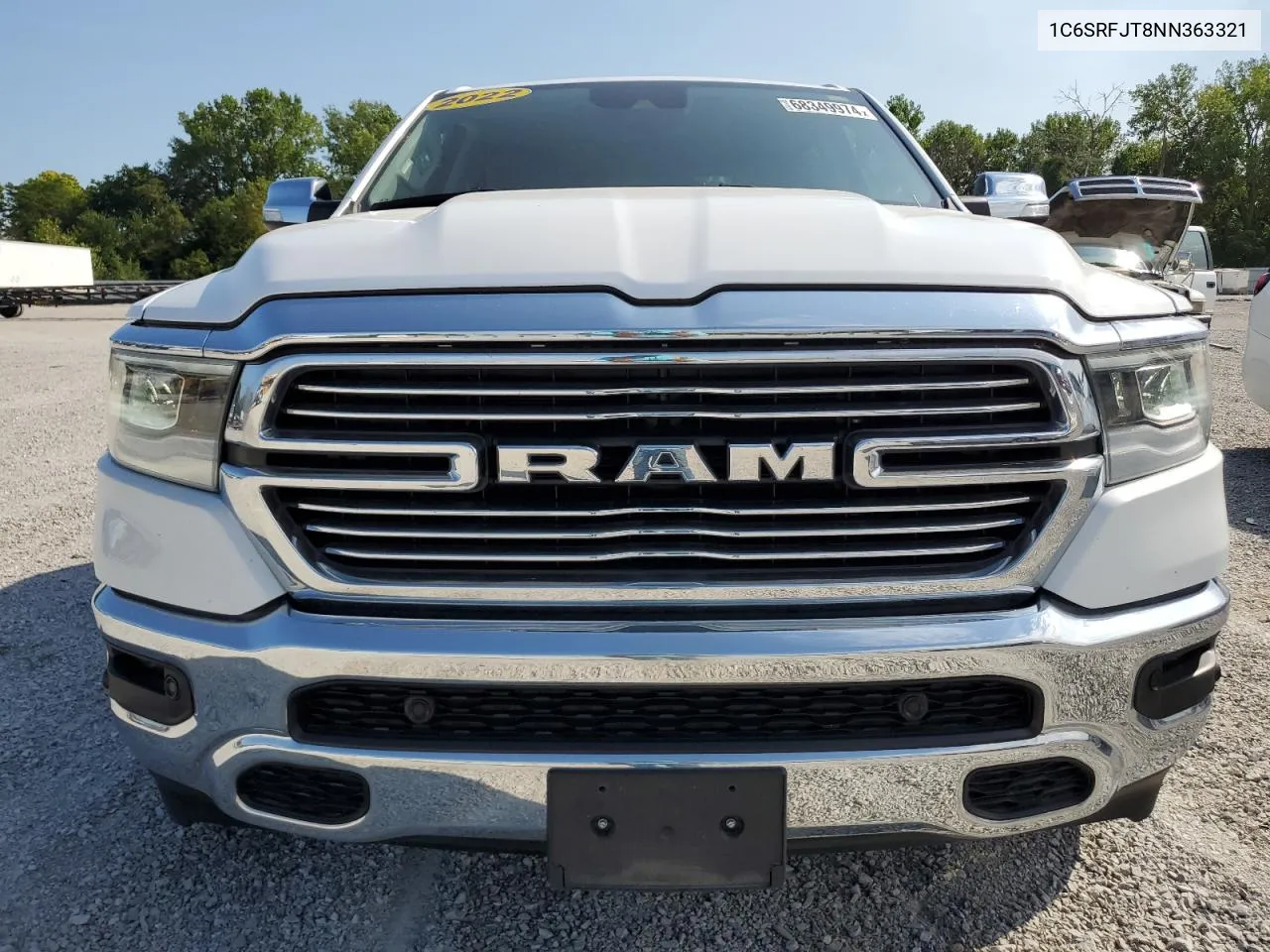 2022 Ram 1500 Laramie VIN: 1C6SRFJT8NN363321 Lot: 68349974