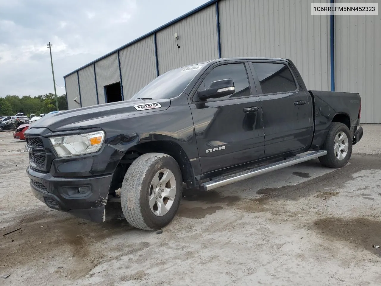 2022 Ram 1500 Big Horn/Lone Star VIN: 1C6RREFM5NN452323 Lot: 68481844