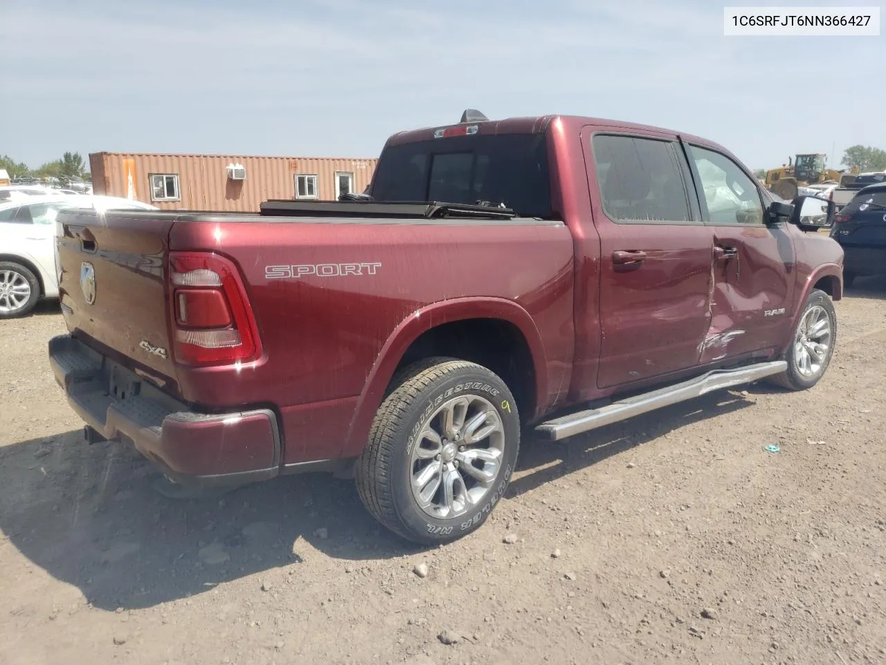 1C6SRFJT6NN366427 2022 Ram 1500 Laramie