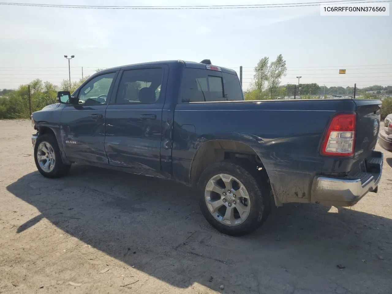 2022 Ram 1500 Big Horn/Lone Star VIN: 1C6RRFFG0NN376560 Lot: 68711044