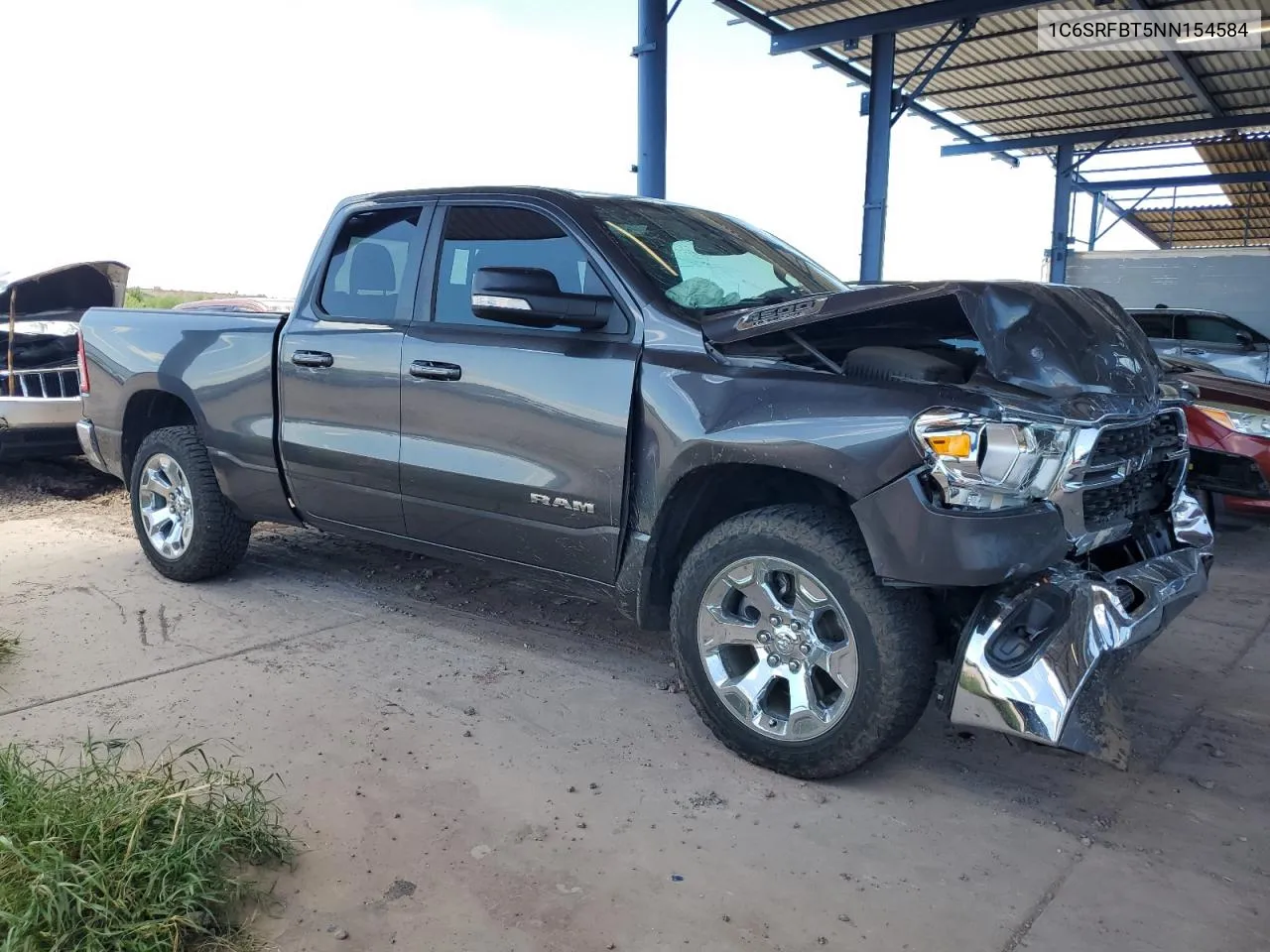 2022 Ram 1500 Big Horn/Lone Star VIN: 1C6SRFBT5NN154584 Lot: 68860474