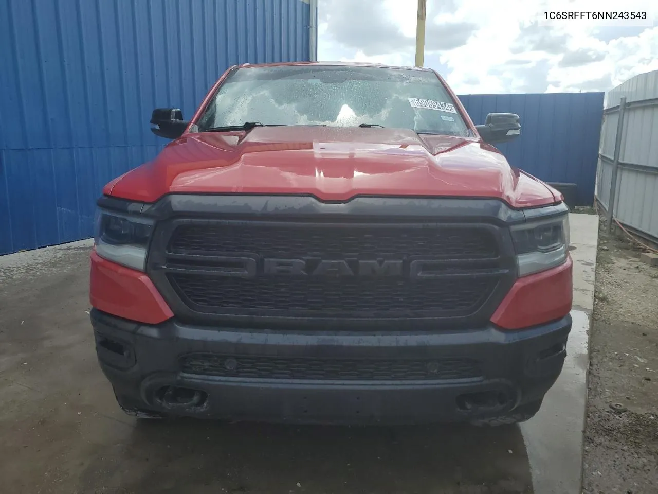 2022 Ram 1500 Big Horn/Lone Star VIN: 1C6SRFFT6NN243543 Lot: 69089434