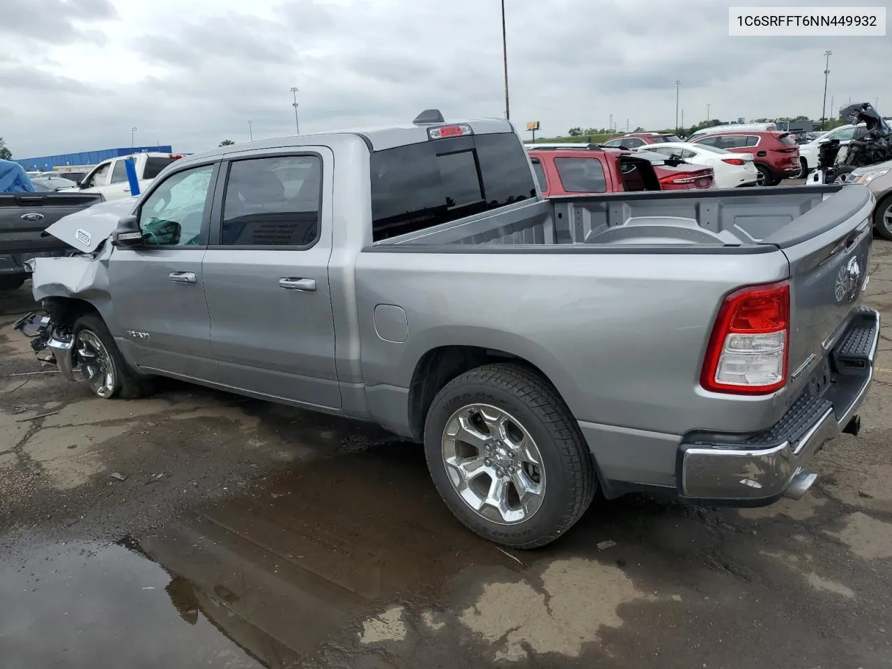 2022 Ram 1500 Big Horn/Lone Star VIN: 1C6SRFFT6NN449932 Lot: 69271654