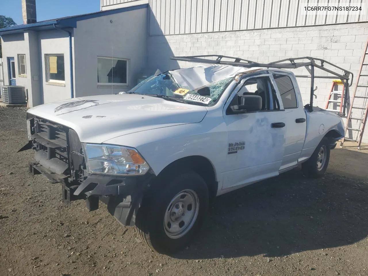 2022 Ram 1500 Classic Tradesman VIN: 1C6RR7FG7NS187234 Lot: 69448274