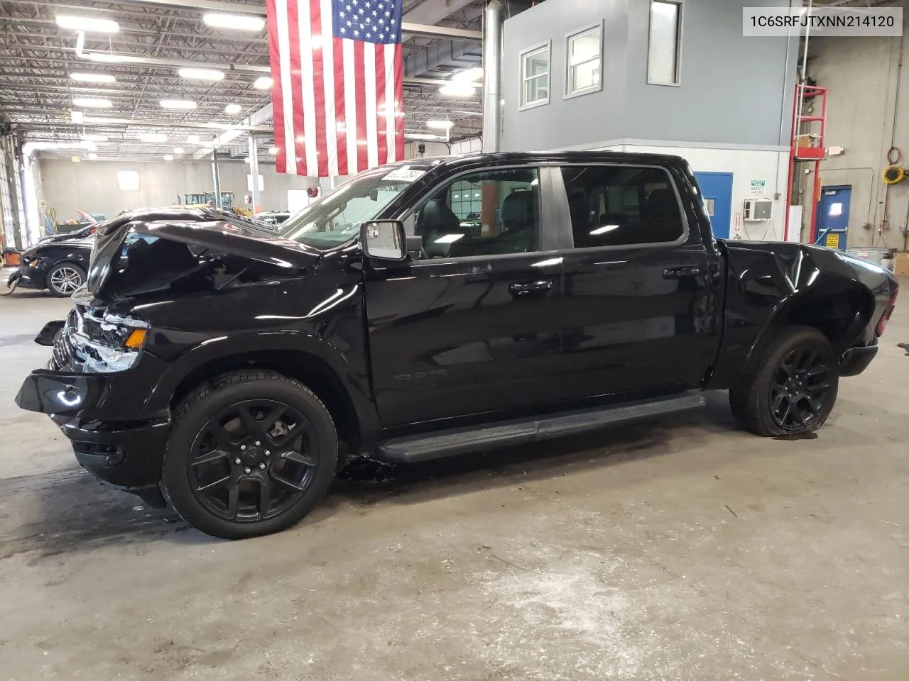 2022 Ram 1500 Laramie VIN: 1C6SRFJTXNN214120 Lot: 69621284