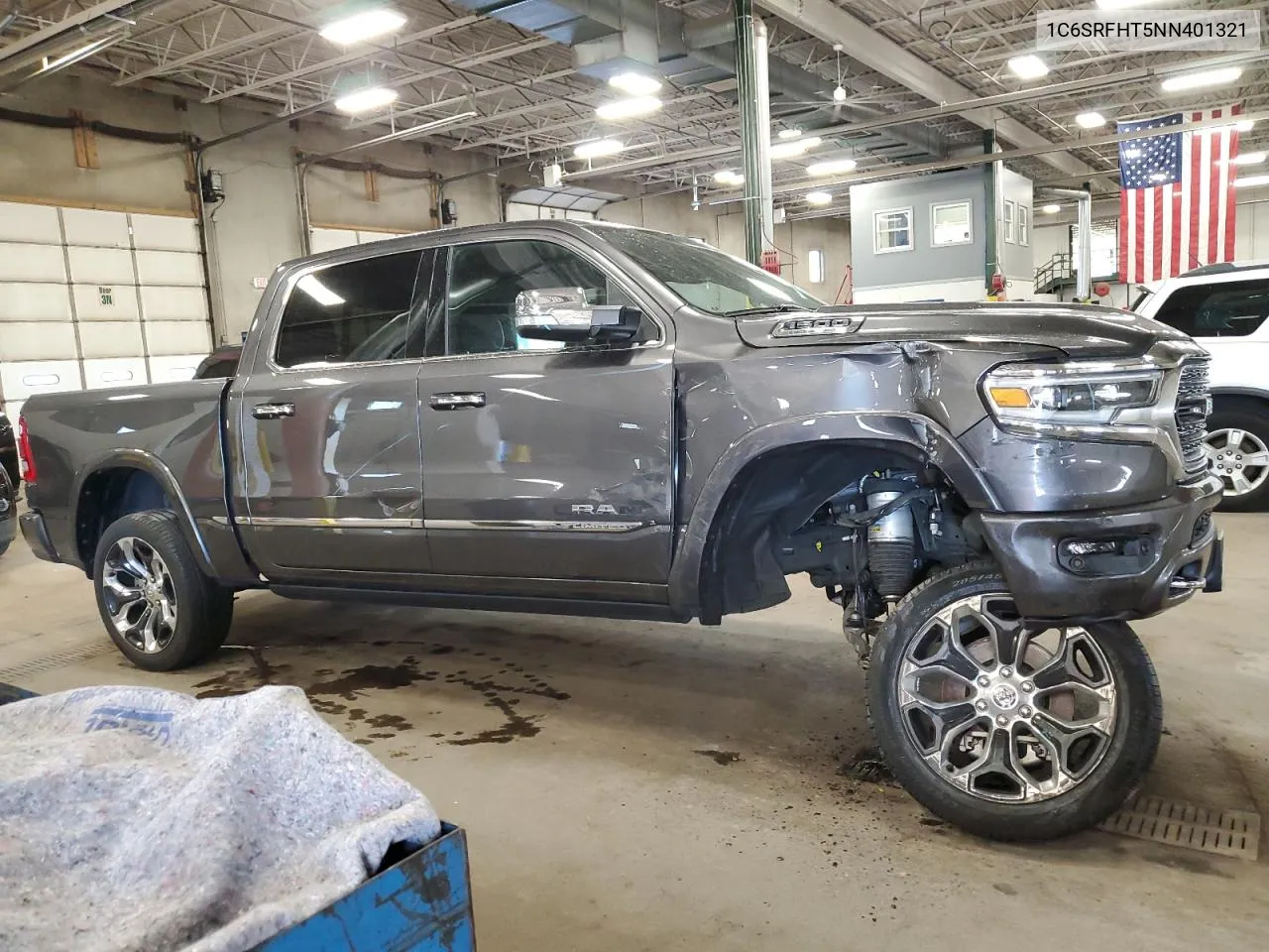 2022 Ram 1500 Limited VIN: 1C6SRFHT5NN401321 Lot: 69663824