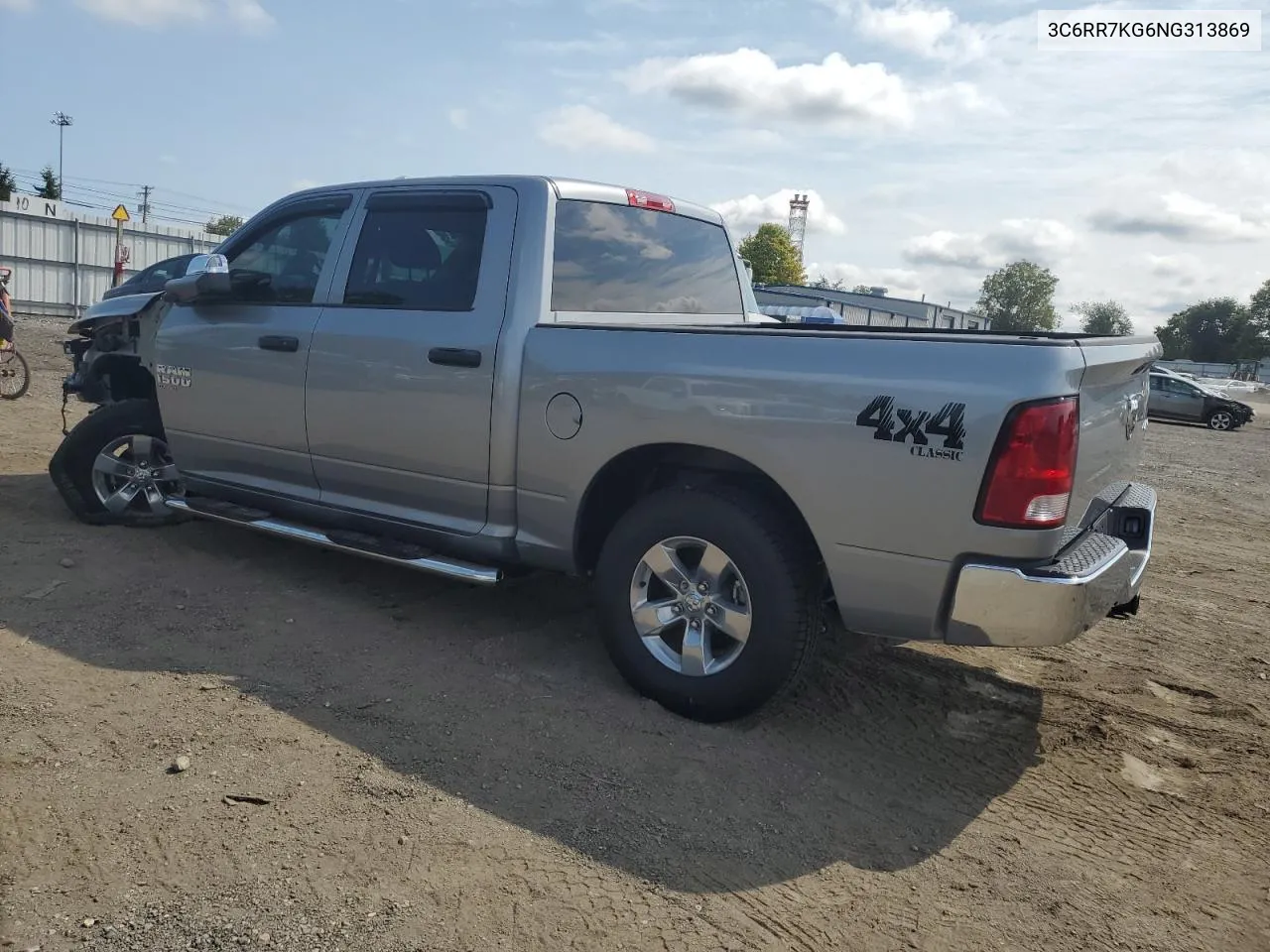 2022 Ram 1500 Classic Tradesman VIN: 3C6RR7KG6NG313869 Lot: 69771404