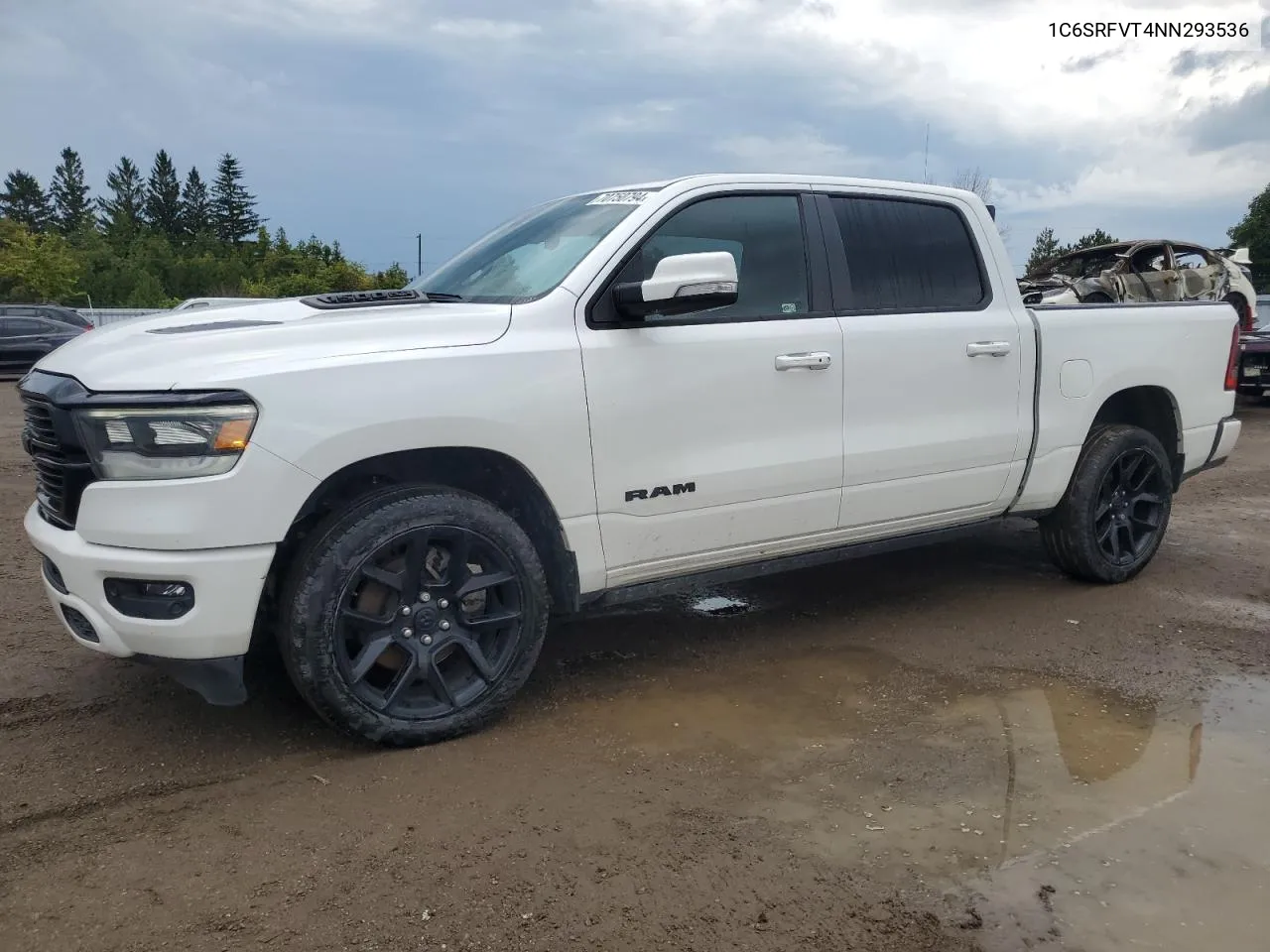 2022 Ram 1500 Sport VIN: 1C6SRFVT4NN293536 Lot: 70750794