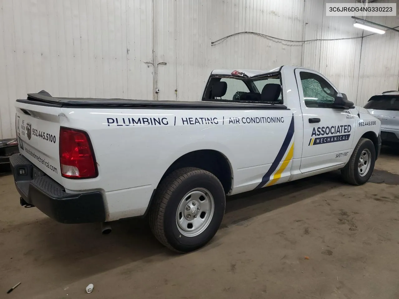 2022 Ram 1500 Classic Tradesman VIN: 3C6JR6DG4NG330223 Lot: 70815194